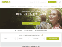 Tablet Screenshot of bongo.nl