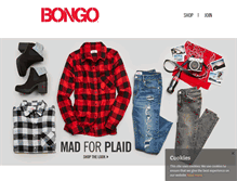 Tablet Screenshot of bongo.com